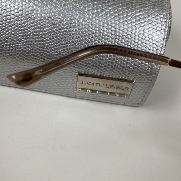 Judith Lieber Stunning Handmade in Japan Titanium Crystal Encrusted Sunglasses main image 11